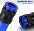 15 Pieces 1/4" NPT Aluminum Air Coupler and Plug Kit, Quick Connect Air Fittings, Industrial Quick Connector Set