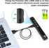 Rechargeable Presentation Clicker for PowerPoint - RF 2.4GHz Wireless Presenter Remote with Laser Pointer, Compatible