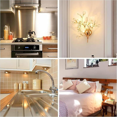 NTZTO G4 Bulbs 12V 20W T3 Capsule-Dimmable 3000K 2000H Halogen Warm White, Lifespan,for Chandelier Lighting, RV Marine