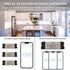 Jane Eyre 2 Channel USB Smart WiFi Switch Relay, Inching/Self-Locking Module, Compatible with Alexa Google Home