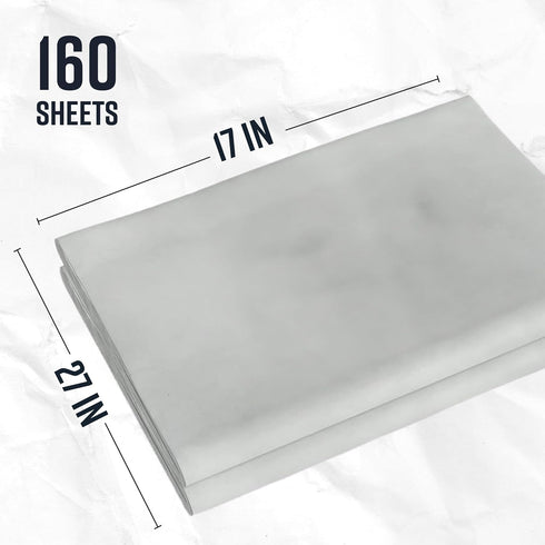 Bryco Goods Packing Paper Sheets for Moving - 5lb, 160 Sheets of Newsprint Paper, 27" x 17"