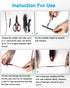 MILAPEAK 650 PCS Heat Shrink Tubing Kit, UL Approved Heat Shrink Tube Wire Wrap, 2:1 Ratio Electrical Cable Sleeve