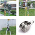 M50 Double Pulley Block, Stainless Steel Heavy Duty Hardware, Double Wheel Swivel Rigging Lifting Wheel