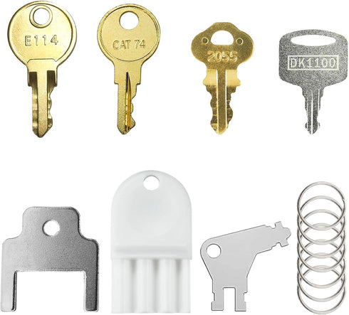 Universal Paper Towel Dispenser Key Set - 7 Pcs Compatible with Tork