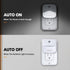 LuxLumin 4 Packs LED Night Lights Plug into Wall with Smart Dusk-to-Dawn Sensor, Automatically Turn on and Off,Night