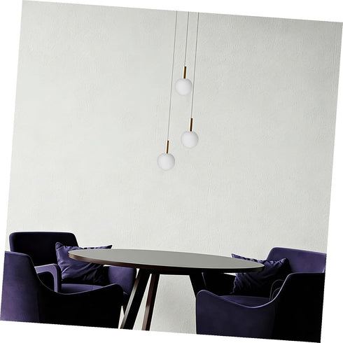 80mm Frosted Glass Globe Lamp Shade round Opal Pendant Ceiling Fan Light Cover Replacement for Home Office Wall Sconce