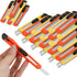 24 Pack (9mm DIYSELF Box Cutters Bulk Wide Blade Cutter) Utility Knife Retractable, Razor Knife Exacto Knife, Compact