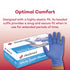 Dealmed Medical Exam Gloves – 100 Count Small Disposable Nitrile Gloves, Latex Free