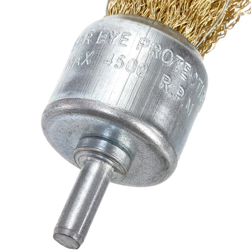 Elsjoy 23 Pack Wire Wheel Brush for Drill, Brass Drill Wire Brush Set for Polishing and Rust Removal