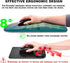 Mouse Pad Wrist Support, Ergonomic Mouse Pad with Massage Dot, Comfortable Computer Mouse Pad for Office & Home