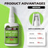 Strong Cyanoacrylate (CA) Super Glue, All-Purpose Medium Viscosity Instant Adhesive, 4 oz. for Home Repair