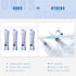 Frienda Large Plastic Syringe 4 Pack, Measuring Syringe Tools for Dispensing Multiple Uses (30 ml)