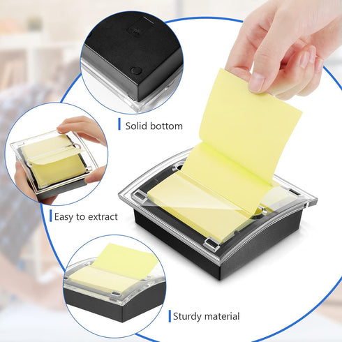 Queekay Office Stapler Set - 16 Pieces Desk Accessory Kit - Includes Staplers and Tape Dispensers