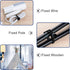 6 Inch 50 Ball Bungee Cords Bungee Cord with Balls, PCS Heavy Duty Bungie Cord Balls Canopy Tarp Tie Down Bungee Balls