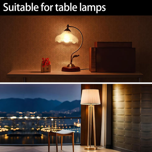 4-Stage E26 Settings, 10ft Lamp Holder Replacement Kit, Threaded Base, Turn Knob for Strong/Medium/Weak/Off Light