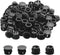 MECCANIXITY 78Pcs Plastic Hole Plugs, 1/2" x 3/8"(DxH) Hole Cover Tubing End