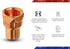 DDGA0150 Female Adapter Fitting with C X F Connections, 1-1/2, Copper by Supply Giant