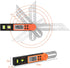 Digital Angle Finder Protractor, 0-360 Degree T-Bevel Gauge with Horizontal Vertical Bubble & LCD Display