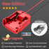 Kzreect 18V 12 2 Pack Battery Adapter with Switch, Over-Discharge Protection, Compatible with Milwaukee Battery