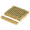 10pcs 10-Hole Brass Electrical Distribution Wire Screw Terminal Block Bar, Ground Neutral Bar Terminal
