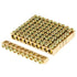 10pcs 10-Hole Brass Electrical Distribution Wire Screw Terminal Block Bar, Ground Neutral Bar Terminal
