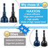 Hakkin 2Pack Hex Shank Deburring External Chamfer Tool with Carbide Blade for Repairing Damaged Bolts and Screws
