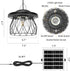 16.5ft Dimmable AEQ Solar Shed Light Outdoor Work Day/Night, Gazebo Lights Solar Hanging Lights for Porch Barn Chicken
