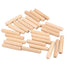 1000 Pieces 5/16" x 1 1/2" Fluted Wooden Dowel Pins, Hardwood Tapered Pins for Woodworking DIY Projects