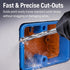 50 5/32" Tondiamo Pcs Drywall Router Bits Rotor Drywall Drill Bits High Speed Steel Spiral Guide Point Cutting Diameter