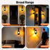 YUASDUU E27 Rustic Wall Sconces Lantern Light, Outdoor Wall Sconce with Base and Glass Shade Vintage Wall Light Fixture