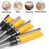 4 Set1/4 Inch 1/2", 3/4", 1", 1-1/2" Pattern Flush Trim Bit Pcs Router BitsTop Bearing Flush Trim Bits Shank ,Cutting