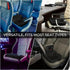 JJKSKV U-Shaped Memory Foam Seat Cushion Orthopedic Pillow for Office Chair, Car, Travel, Hip and Back Placement Dense