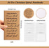 Spakon 30 Pack Pastor Gifts, Christian Prayer Journals with Bible Verse Pens, Inspirational Notebooks for Church