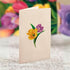 6 Inch 3D Freshcut Paper Pop Up Cards, Mini Festive Tulips, Mini Sized Forever Flower Bouquet Popup Greeting Cards