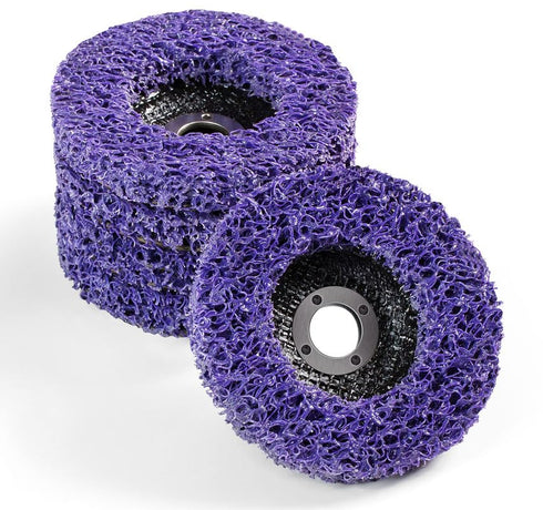 5PCS 4'' x 5/8'' Strip Discs Paint Stripper Wheel for Angle Grinder, Power Tools for Clean Paint Stripping