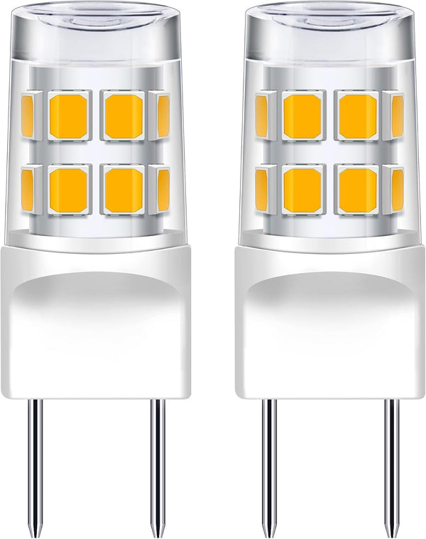 G8 Led Bulb Dimmable, 20-25W Halogen Equivalent, Warm White 3000K, Under Microwave