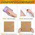 TUPARKA 6 Pack Cork Board 12"x12" - 1/4" Self-Adhesive Corkboards with 100 Push Pins for Wall Decor