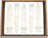 5 Pack 20ml Glass Syringes with Caps
