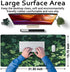 Black Cat Desk Mouse Pad - Green Plants Desk Mat, Anime Large Gaming Mouse Pad XL for Office Supplies, Long Laptop
