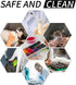 20 Pack 1ml Syringe for Liquid, 1cc Plastic Small Syringes for Scientific Labs, Non-Sterile, No Needle