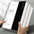 EMSHOI A4 Spiral Notebook, 11.2" X 8.27", 300 Pages, 100gsm Thick Paper, Black for School Work Writing