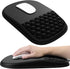 JIKIOU Ergonomic Mouse Pad Wrist Support with Massage Design, Memory Foam Wrist Rest