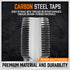 HORUSDY 5-Piece NPT Pipe Tap Set, Includes Sizes 1/8", 1/4", 3/8", 1/2", and 3/4"