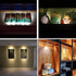 Qcwwy Mini Showcase, Mini Projector, Small Cabinet, Bedside Lamp, USB Bedside Lamp for Jewelry Collection, Hall