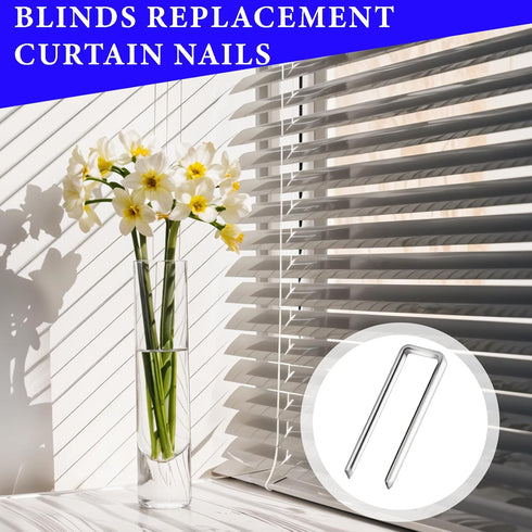 Tweruna 80 (1.60.5cm/0.60.2inch) PCS Plantation Shutter Repair Kit, Plantation Shutter Staples, Replacement Louvers