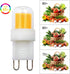 ZHENMING G9 LED Light Bulbs, Dimmable G9 Base, 4W Equivalent 40W Halogen, Warm White 3000K, 300LM, Pack of 4