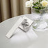 GOBEKOR Brushed Nickel Lever Door Handle - Dummy Door Levers for Square Closet, Non-Turning Door Handle