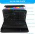 Important Document Organizer with 12 Pocket, Fireproof Accordion File Folder Holder with Zipper for Paper Storage