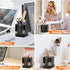 Coin Counter Coin Sorter, Creative 2 in-1 Desk Organizer, 360° Rotatable Coin Sorter & Pen Holder