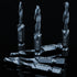 THINKWORK 6 Pack Combination Drill Tap & Tap Bit Set, 3-in-1 Anti-Rust Black Titanium Coated in SAE Sizes